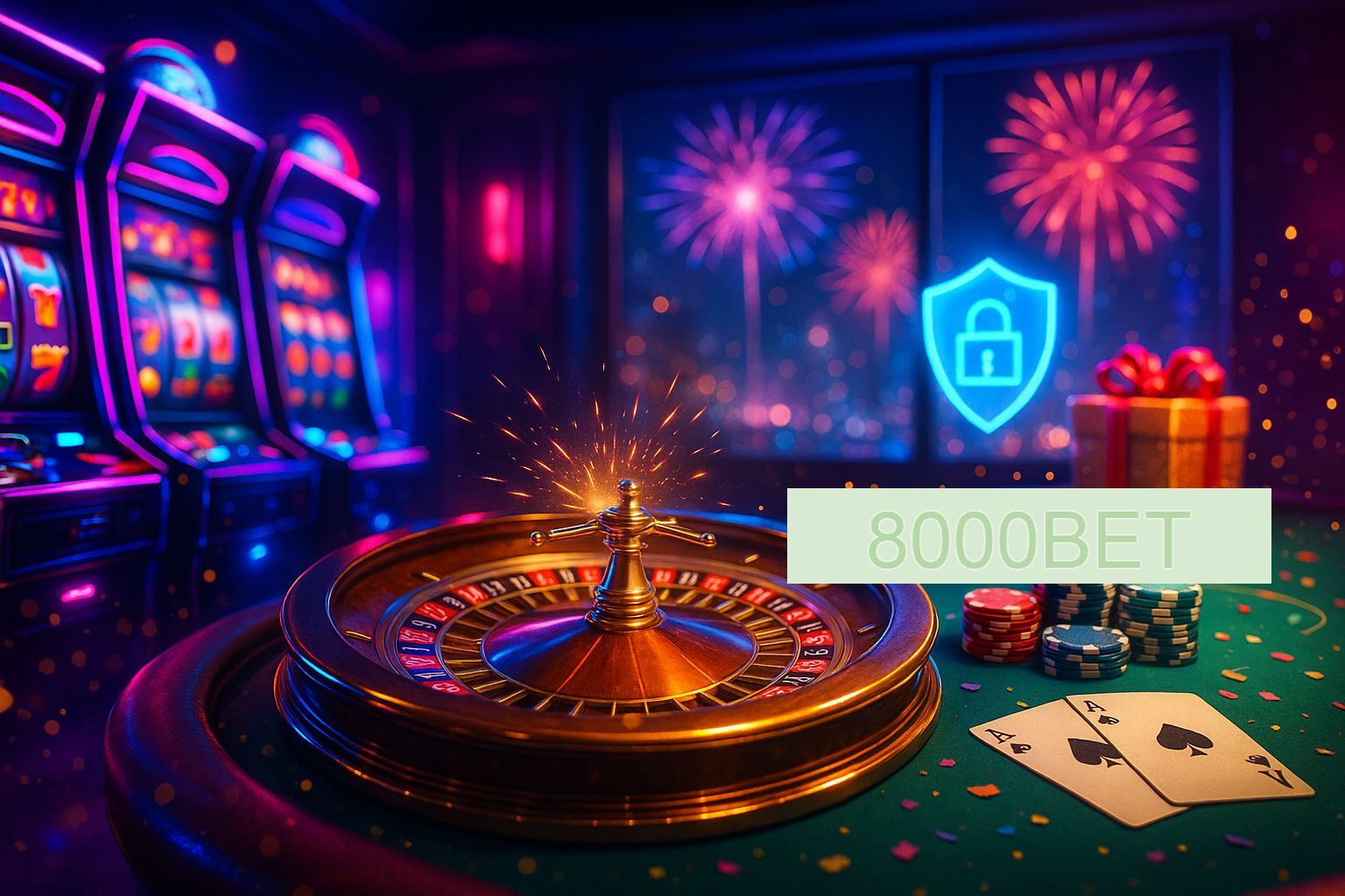Jogos emocionantes no 8000BET
